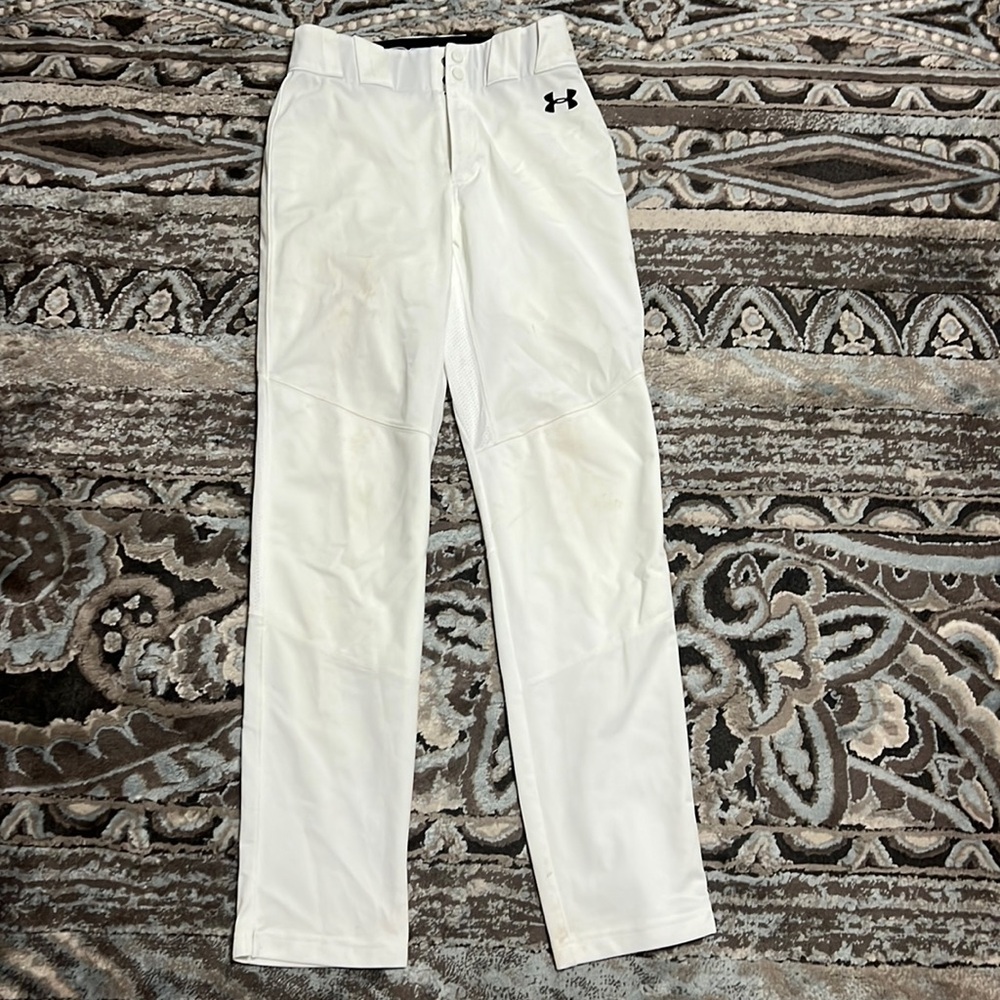 Under Armour baseball pants, size small